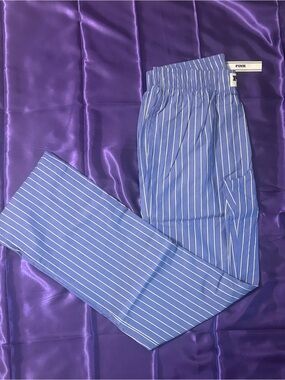 PINK Boyfriend Boxer Pajama Pants LONG